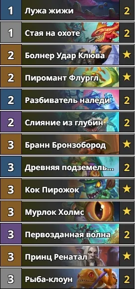 Самые интересные стартовые колоды Hearthstone в дополнении “Убийство в замке Нафрия”. Фото 7