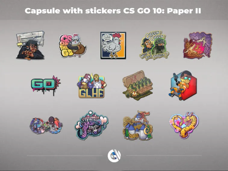 10 Years Birthday Sticker Capsule: обзор лучших стикеров в честь юбилея CSGO. Фото 2