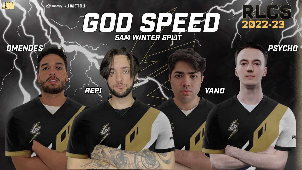God Speed представила новый состав по Rocket League