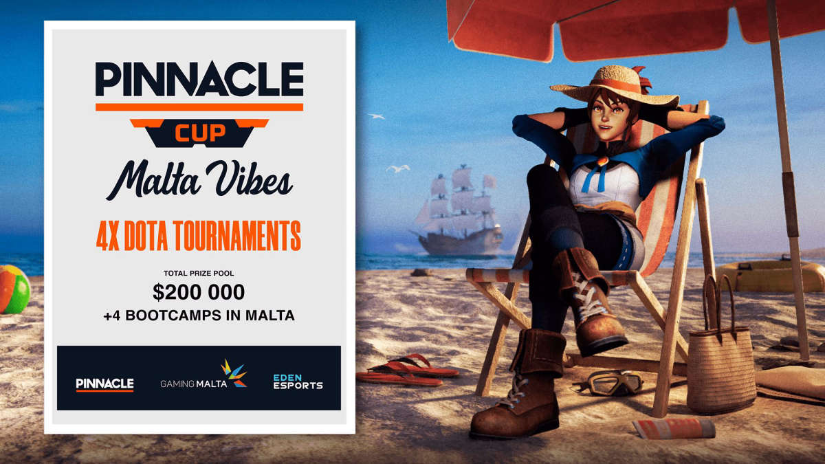 Eden Esports анонсировала серию турниров по Dota 2 — Pinnacle Cup: Malta Vibes