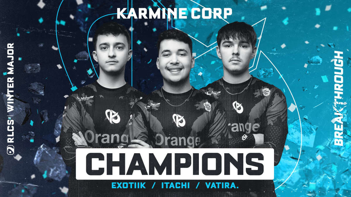 Karmine Corp — чемпионы RLCS 2022-23 - Winter Split Major