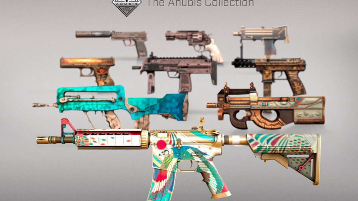 В CS:GO появилась новая коллекция скинов под названием Anubis