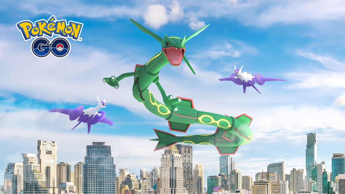 Овладейте искусством получения Мега Рэйкуазы в Pokémon Go