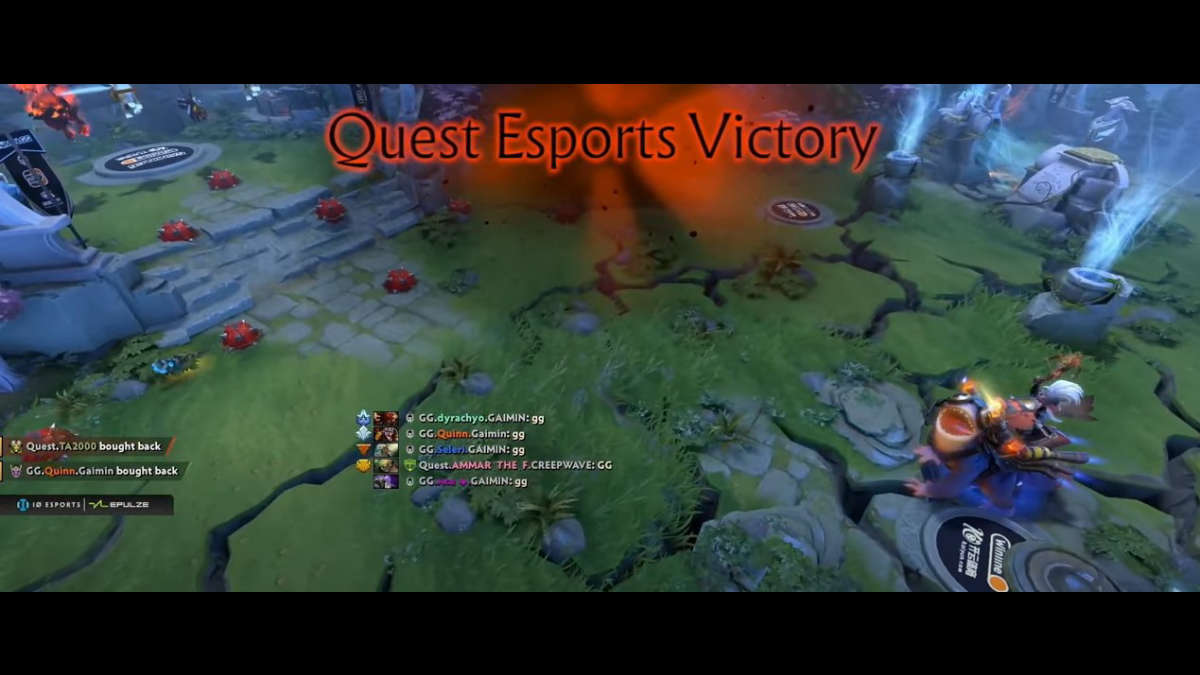 Матч между GG и Quest длился 136 минут, став рекордным для турниров Valve и третьим по продолжительности в истории Dota 2