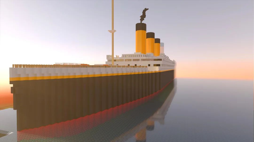 Энтузиаст Minecraft воспроизводит "Титаник": Свидетельство творческой глубины игры