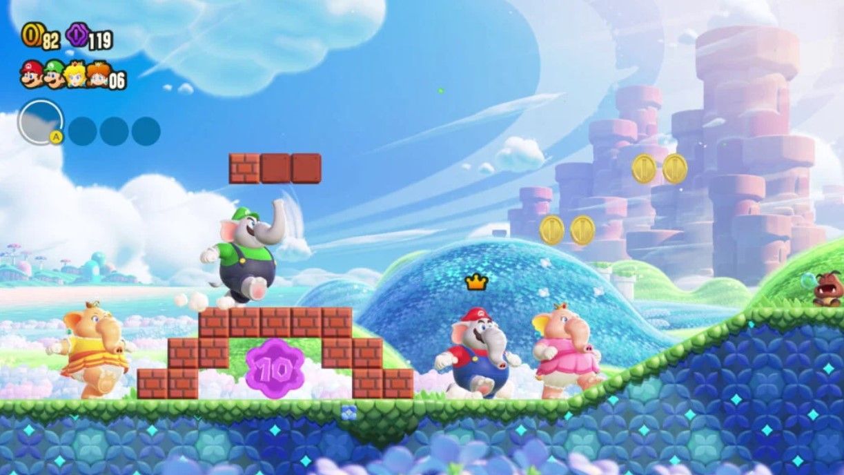 Демоверсия игры Super Mario Bros. Wonder появилась в киосках Nintendo Switch в США